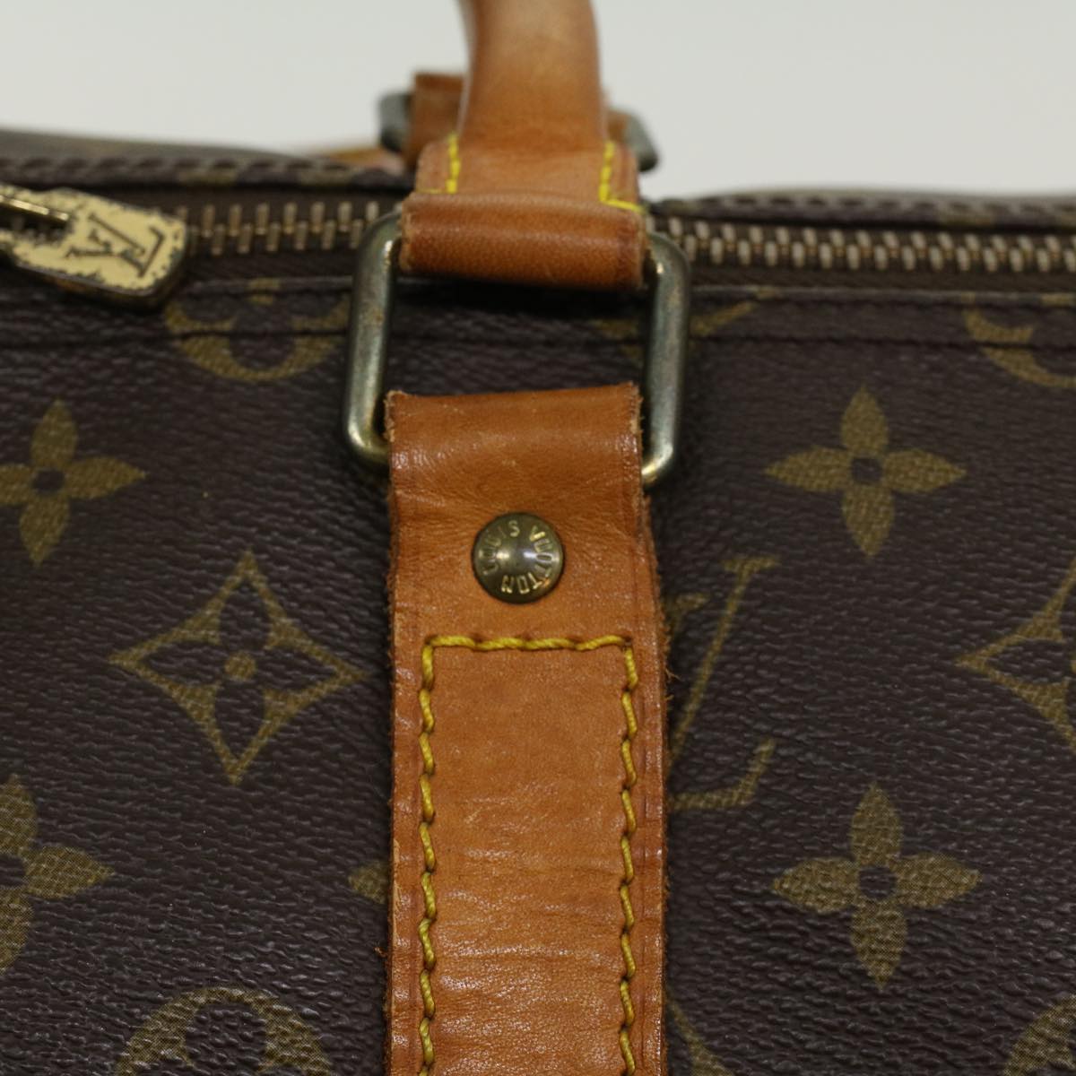 LOUIS VUITTON Monogram Keepall Bandouliere 55 Boston Bag M41414 LV 44890