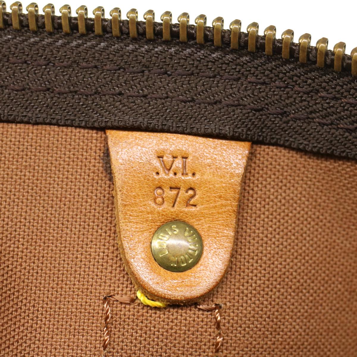 LOUIS VUITTON Monogram Keepall Bandouliere 55 Boston Bag M41414 LV 44890
