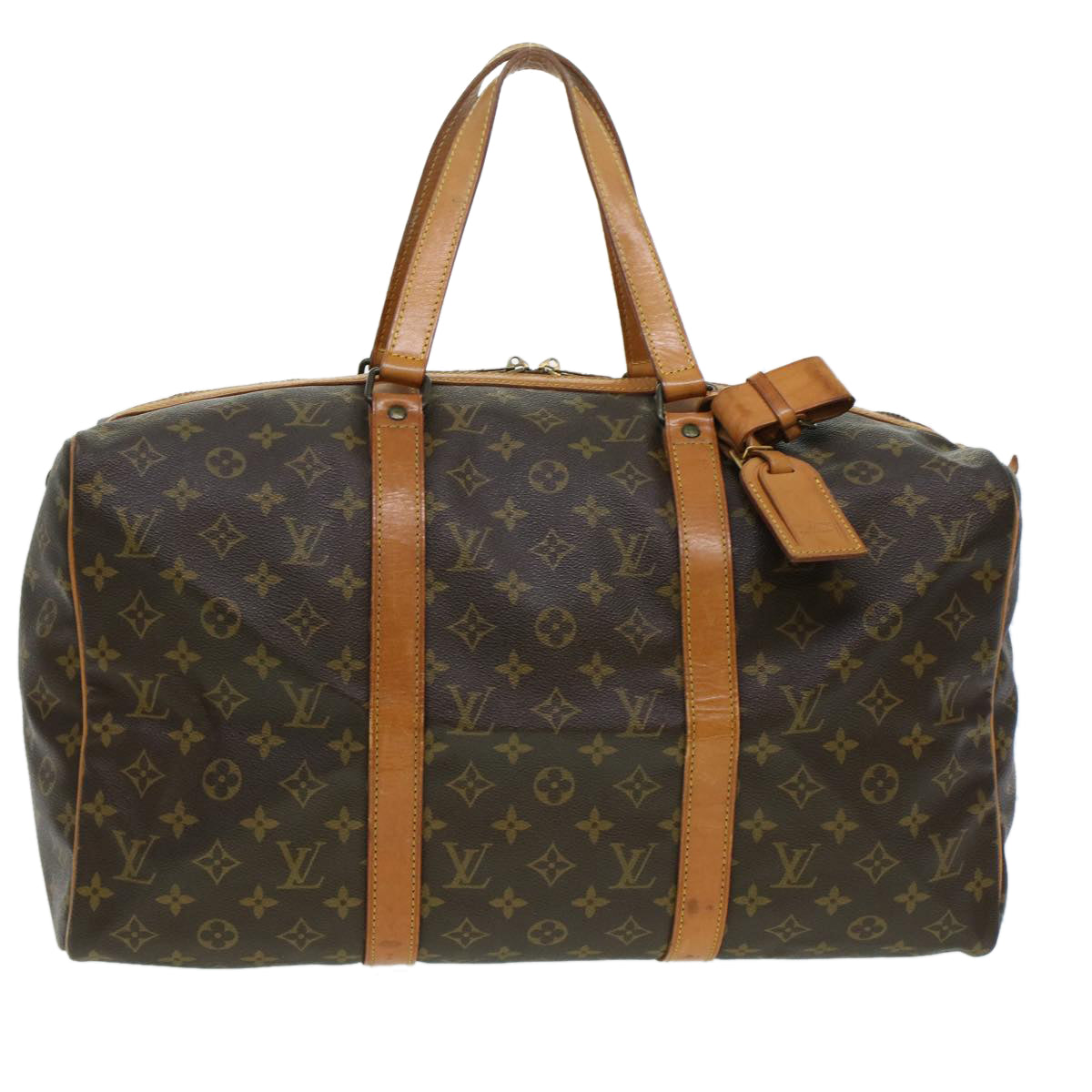 LOUIS VUITTON Monogram Sac Souple 45 Boston Bag M41624 LV 44893