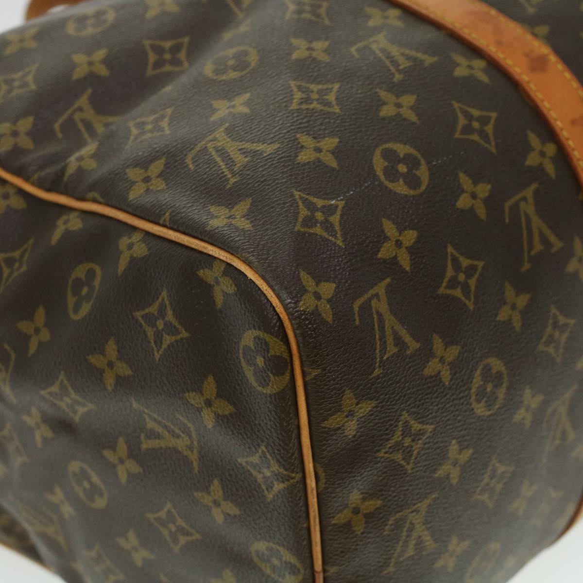 LOUIS VUITTON Monogram Sac Souple 45 Boston Bag M41624 LV 44893