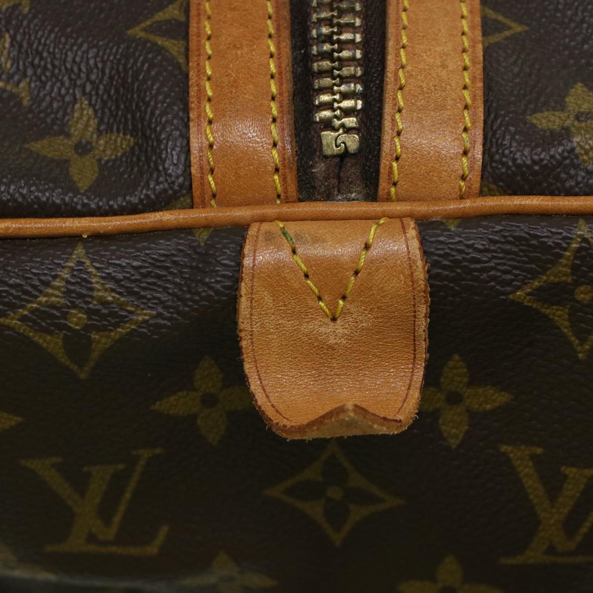 LOUIS VUITTON Monogram Sac Souple 45 Boston Bag M41624 LV 44893