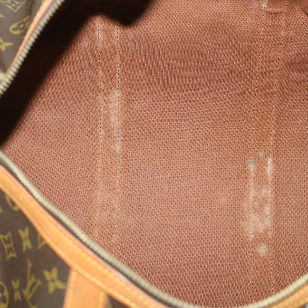 LOUIS VUITTON Monogram Sac Souple 45 Boston Bag M41624 LV 44893
