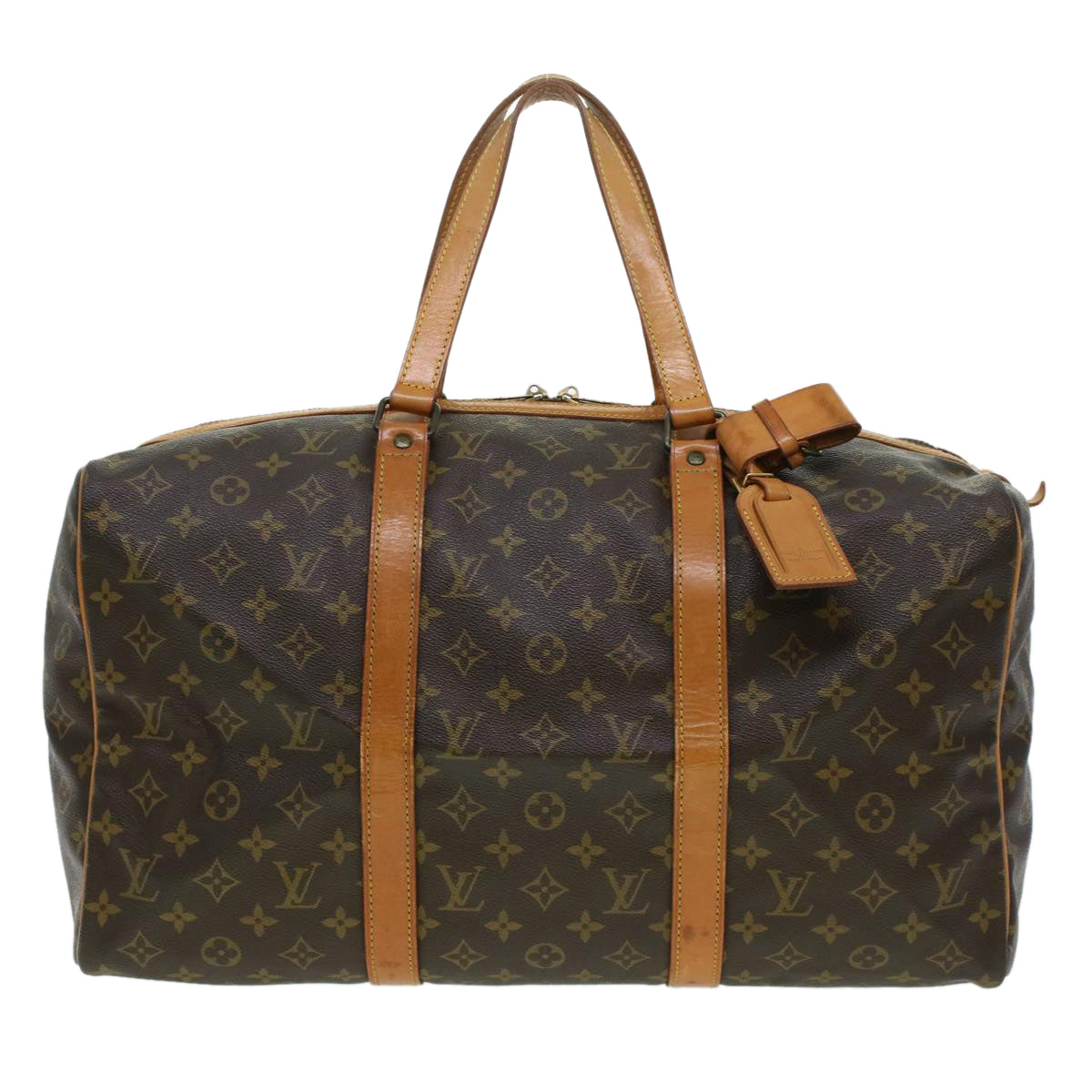 LOUIS VUITTON Monogram Sac Souple 45 Boston Bag M41624 LV 44893