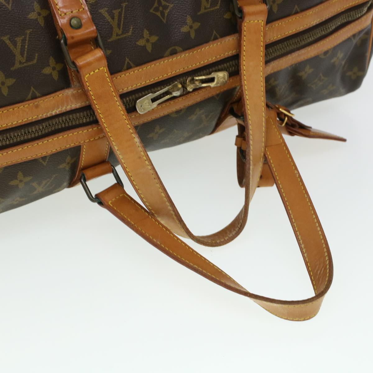 LOUIS VUITTON Monogram Sac Souple 45 Boston Bag M41624 LV 44893