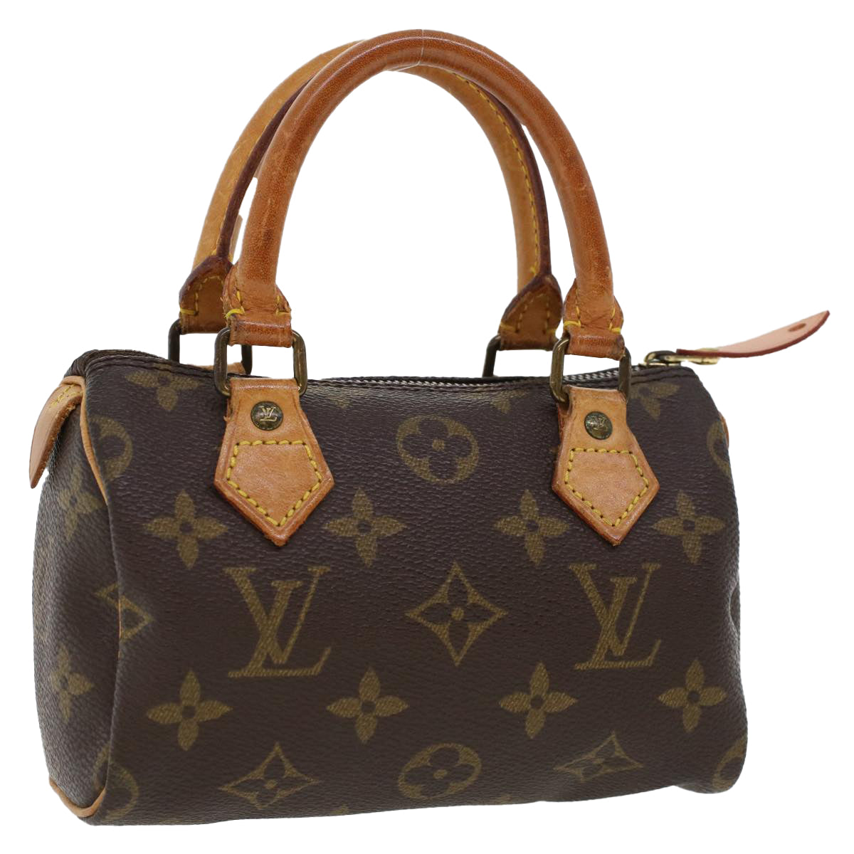 LOUIS VUITTON Monogram Mini Speedy Hand Bag M41534 LV 44895