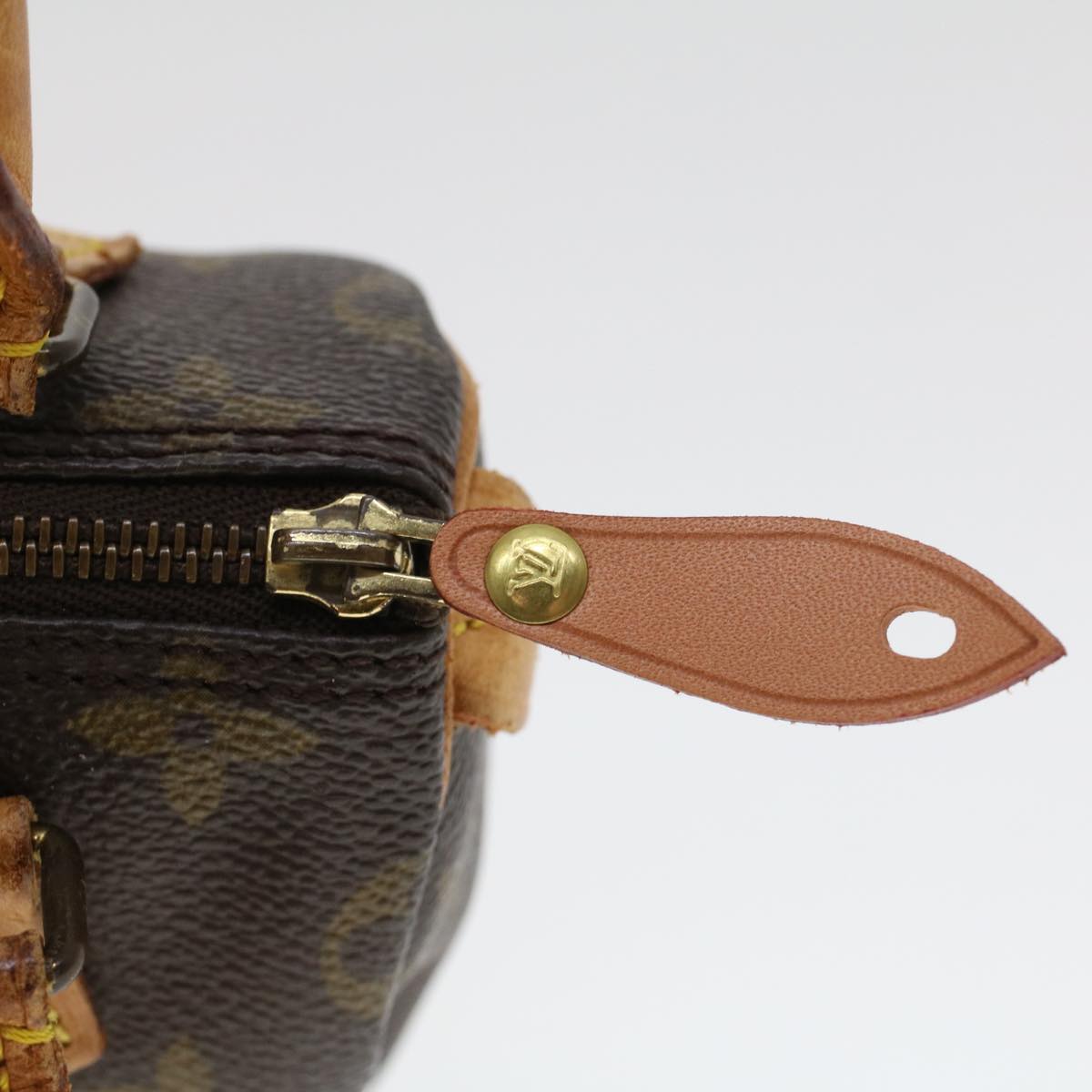 LOUIS VUITTON Monogram Mini Speedy Hand Bag M41534 LV 44895