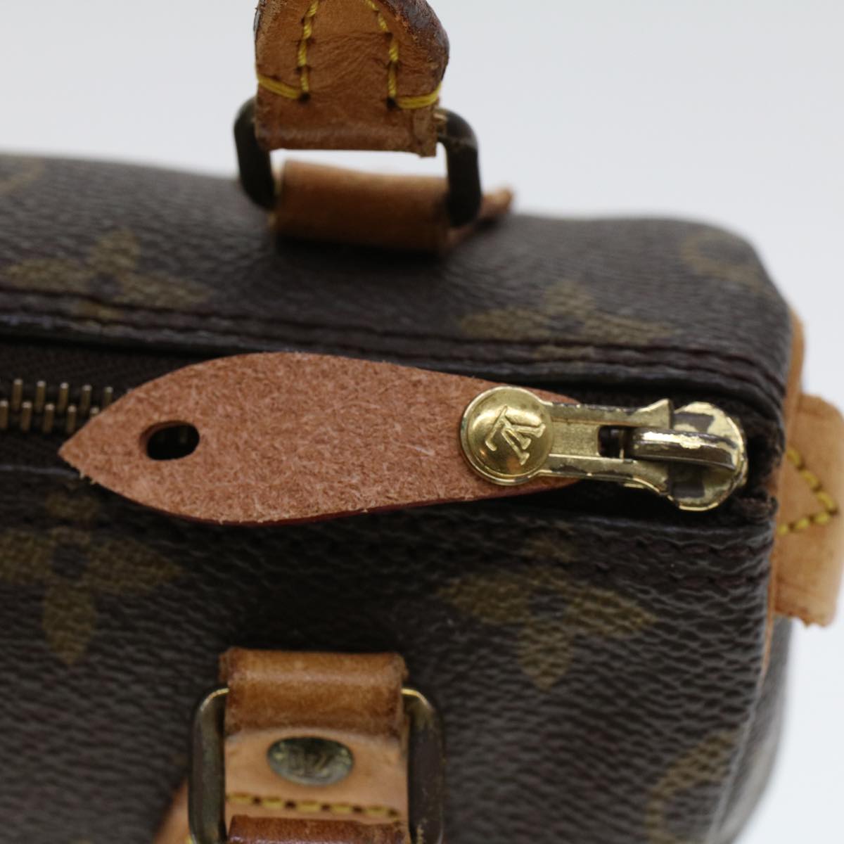 LOUIS VUITTON Monogram Mini Speedy Hand Bag M41534 LV 44895