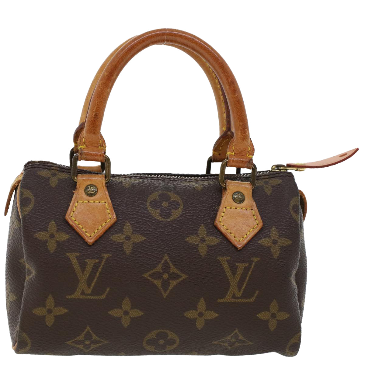 LOUIS VUITTON Monogram Mini Speedy Hand Bag M41534 LV 44895