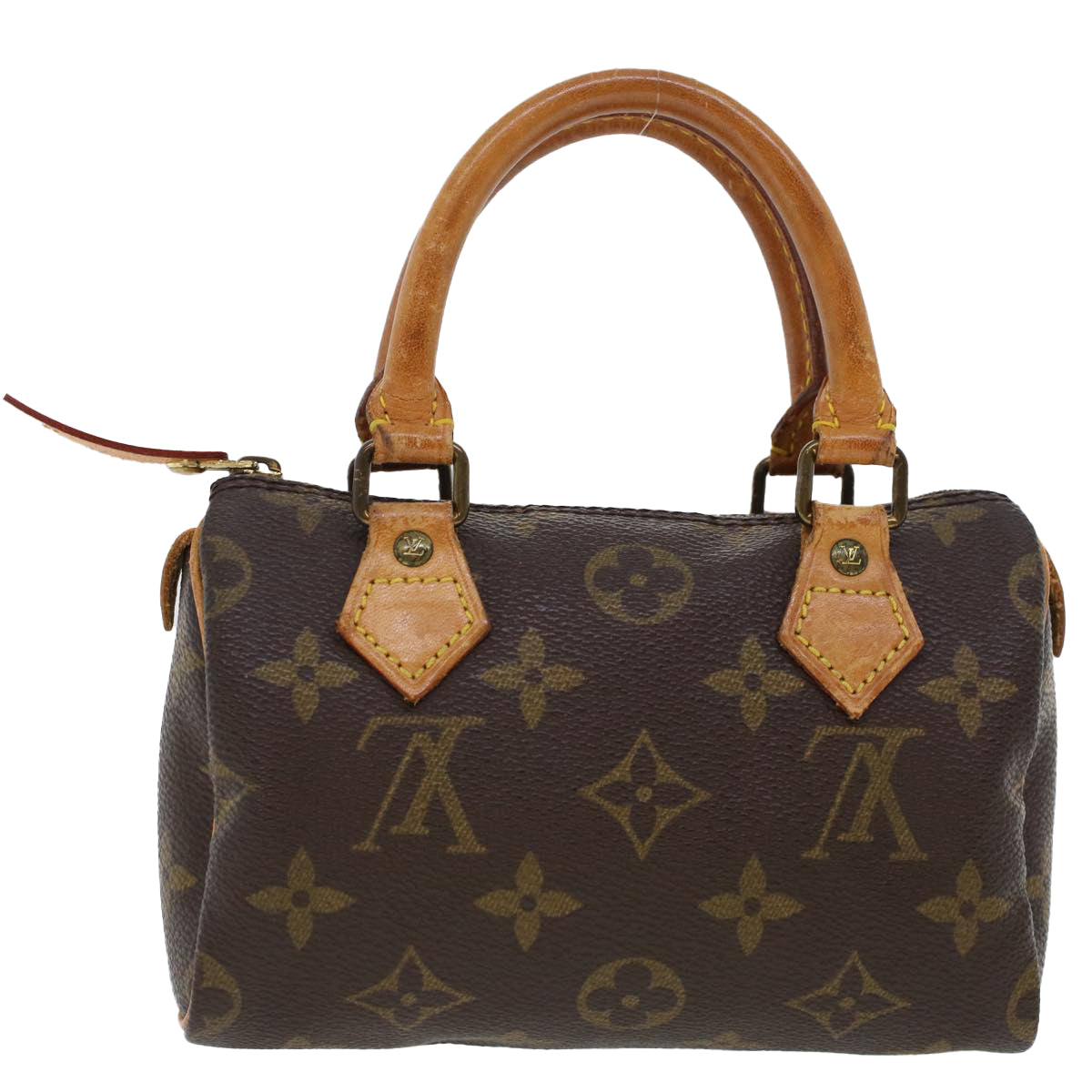 LOUIS VUITTON Monogram Mini Speedy Hand Bag M41534 LV 44895