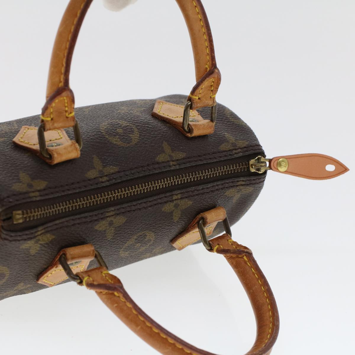 LOUIS VUITTON Monogram Mini Speedy Hand Bag M41534 LV 44895