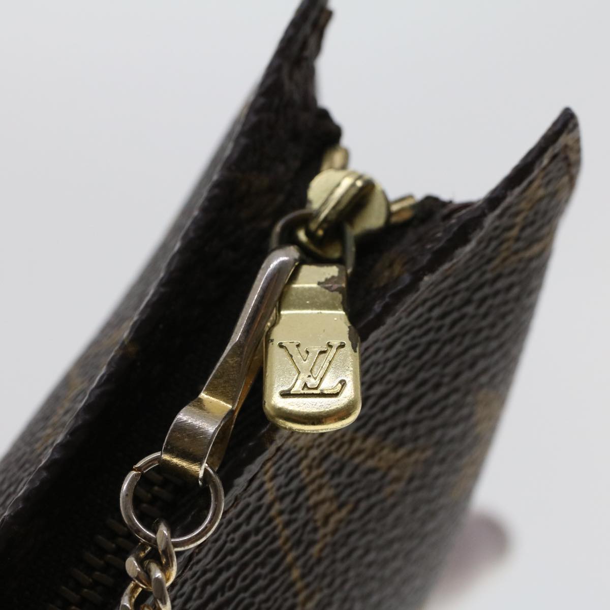 LOUIS VUITTON Monogram Bucket PM Pouch Accessory Pouch LV 44899