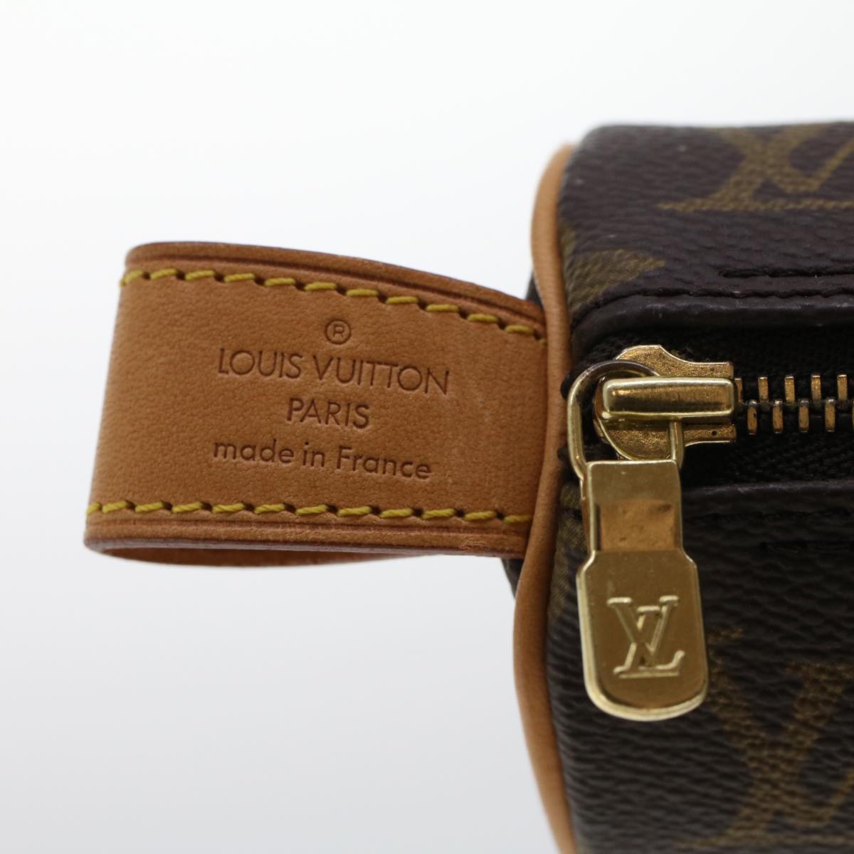 LOUIS VUITTON Monogram Trousse Rondo Pouch M47630 LV 44904
