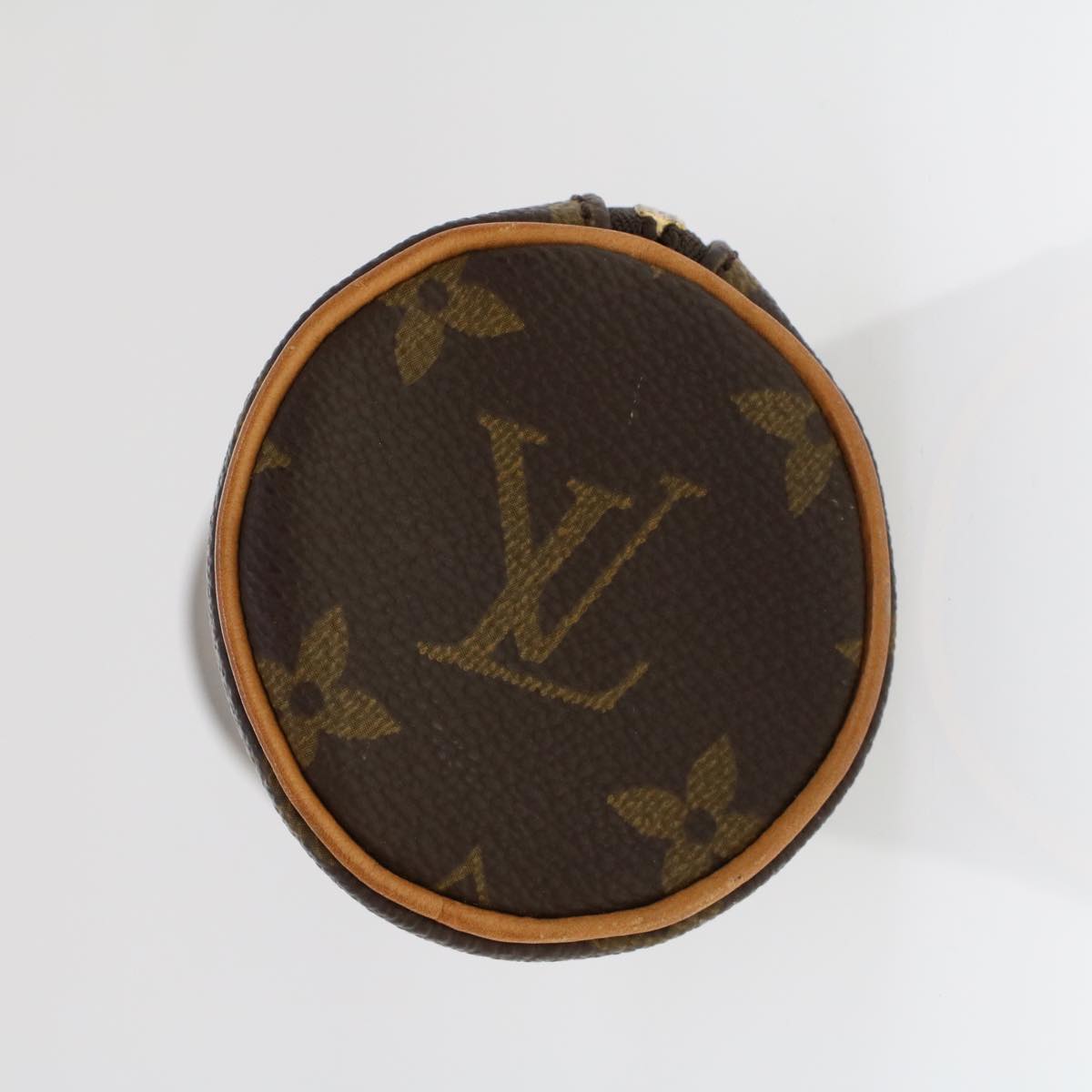 LOUIS VUITTON Monogram Trousse Rondo Pouch M47630 LV 44904