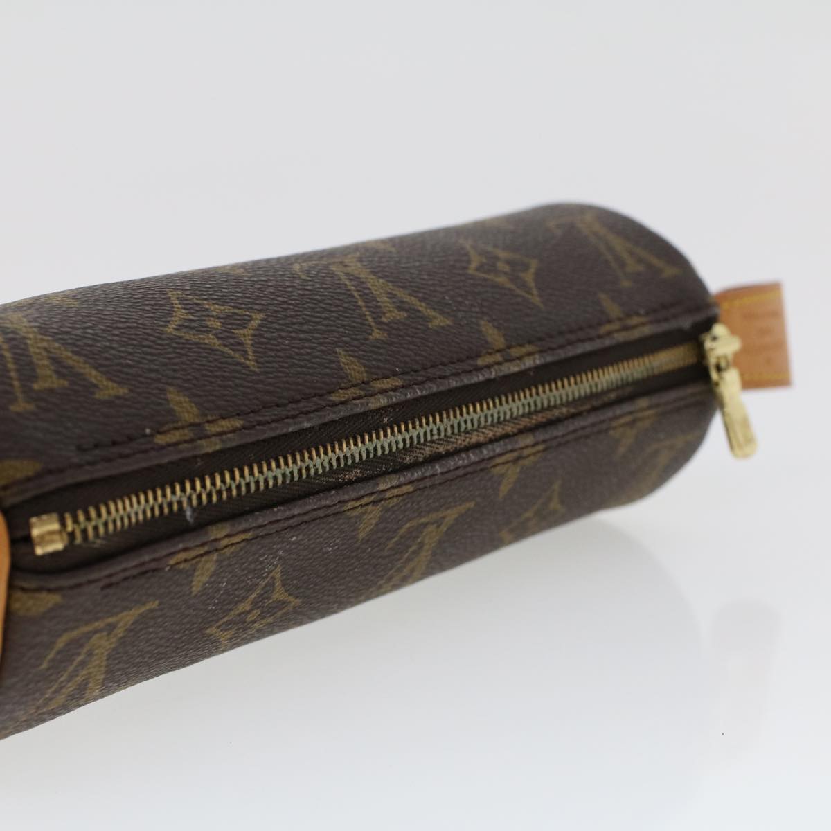 LOUIS VUITTON Monogram Trousse Rondo Pouch M47630 LV 44904