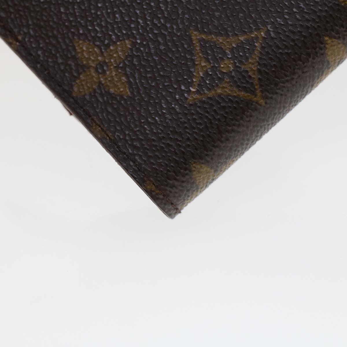 LOUIS VUITTON Monogram Agenda PM Day Planner Cover R20005 LV 44907