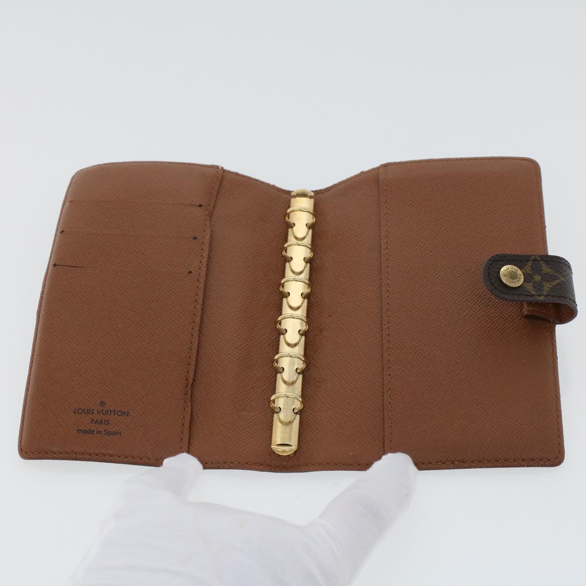 LOUIS VUITTON Monogram Agenda PM Day Planner Cover R20005 LV 44907