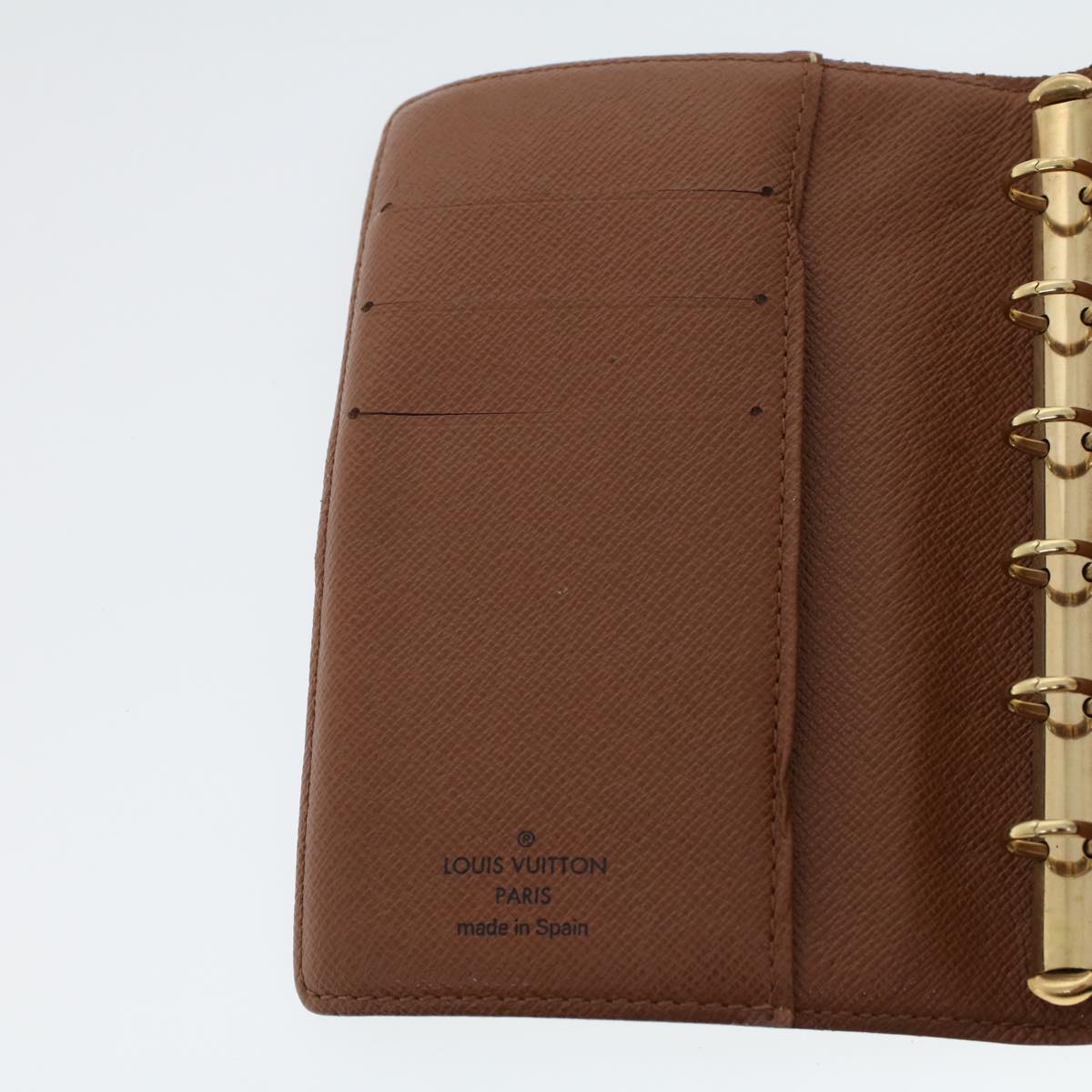 LOUIS VUITTON Monogram Agenda PM Day Planner Cover R20005 LV 44907
