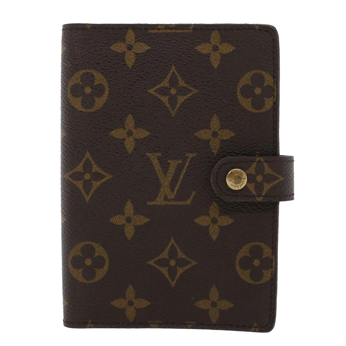LOUIS VUITTON Monogram Agenda PM Day Planner Cover R20005 LV 44907