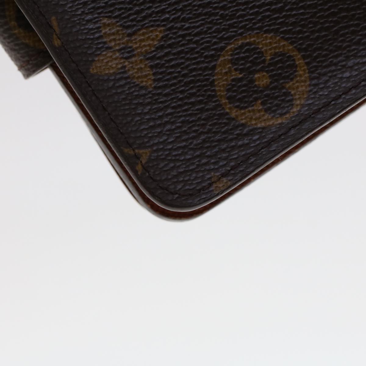LOUIS VUITTON Monogram Compact Zip Wallet M61667 LV 44908