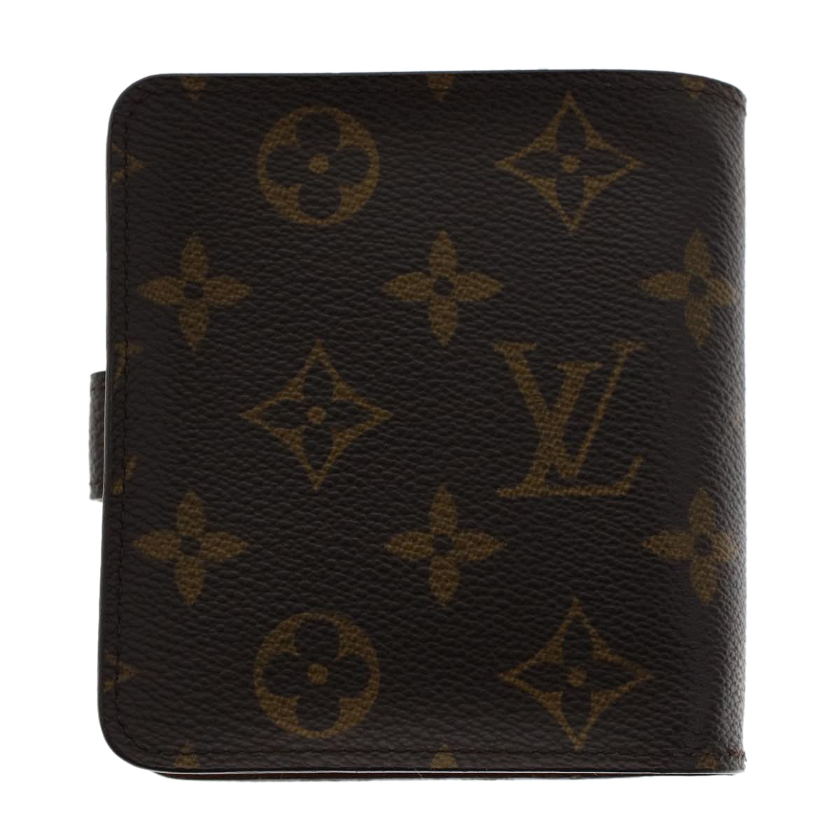 LOUIS VUITTON Monogram Compact Zip Wallet M61667 LV 44908