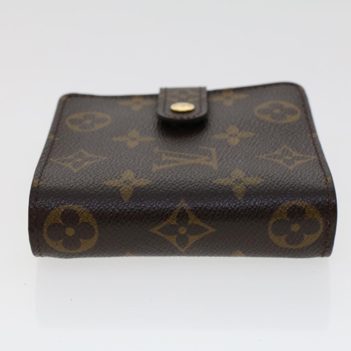 LOUIS VUITTON Monogram Compact Zip Wallet M61667 LV 44908