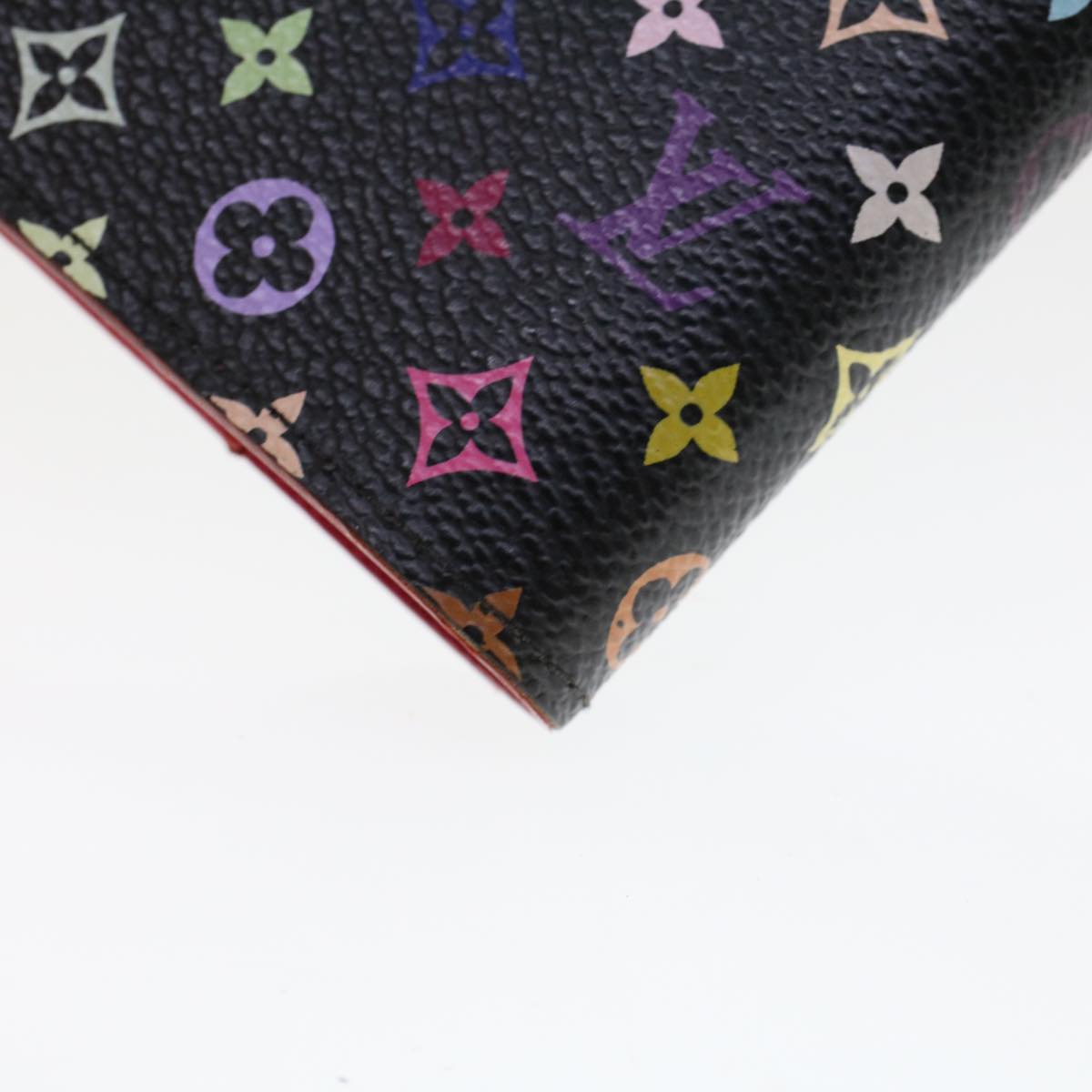 LOUIS VUITTON Monogram Multicolor Agenda PM Day Planner Cover Black R20895 44909