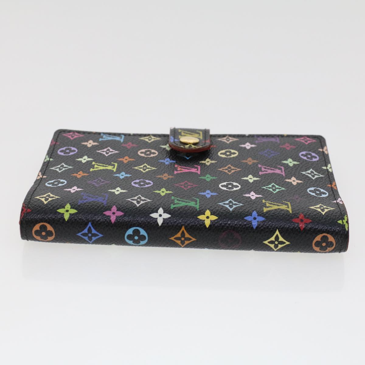 LOUIS VUITTON Monogram Multicolor Agenda PM Day Planner Cover Black R20895 44909