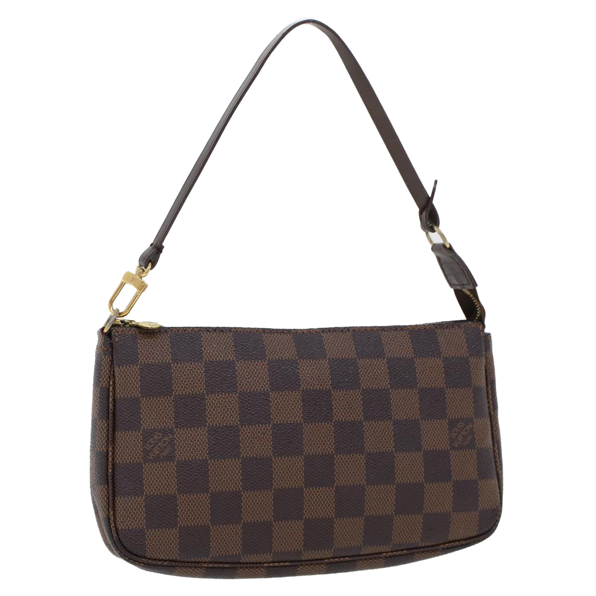 LOUIS VUITTON Damier Ebene Pochette Accessoires Pouch N41206 LV 44913