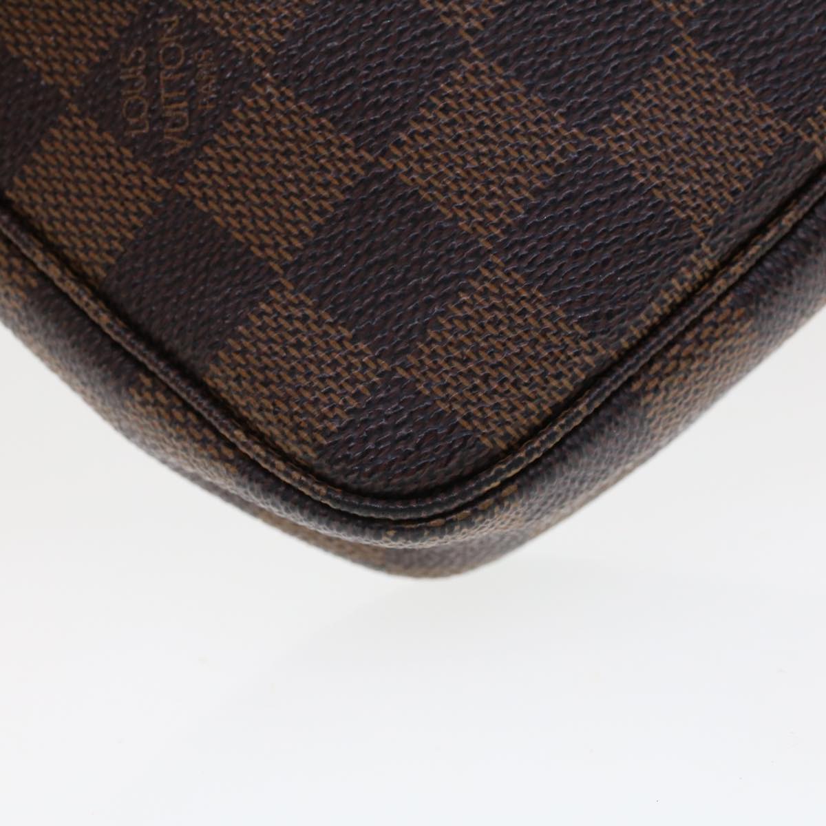 LOUIS VUITTON Damier Ebene Pochette Accessoires Pouch N41206 LV 44913