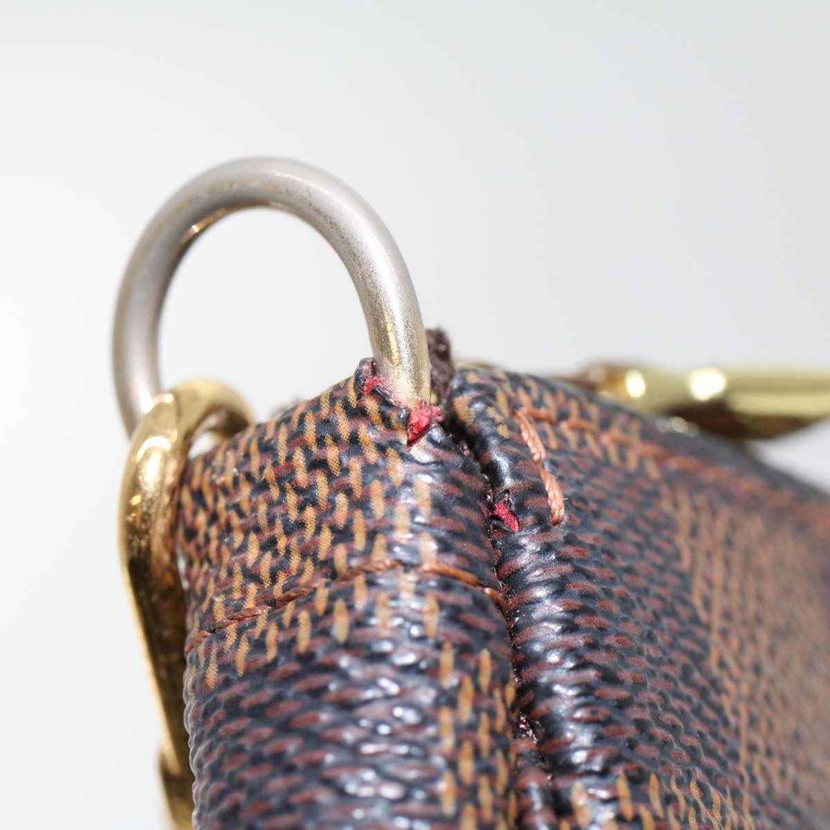 LOUIS VUITTON Damier Ebene Pochette Accessoires Pouch N41206 LV 44913