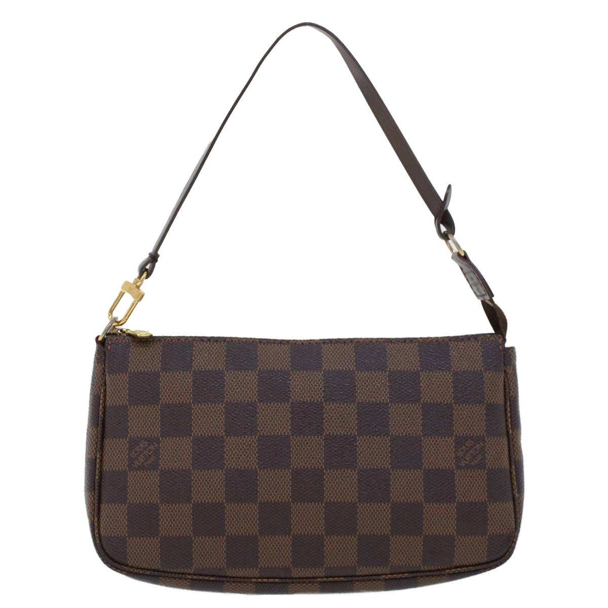 LOUIS VUITTON Damier Ebene Pochette Accessoires Pouch N41206 LV 44913