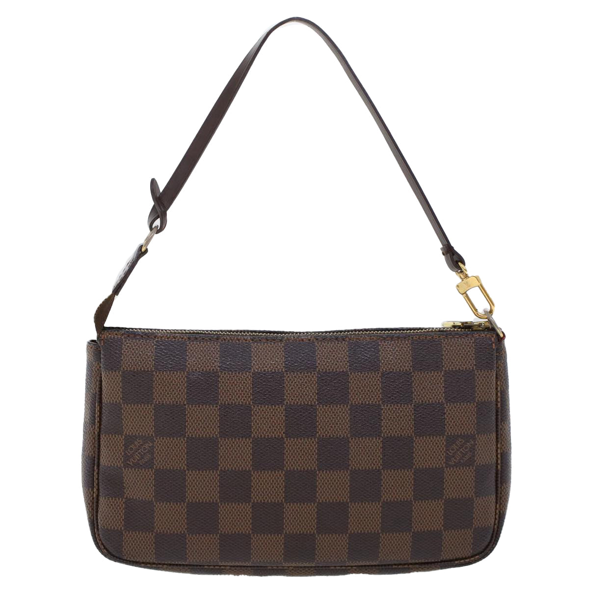 LOUIS VUITTON Damier Ebene Pochette Accessoires Pouch N41206 LV 44913
