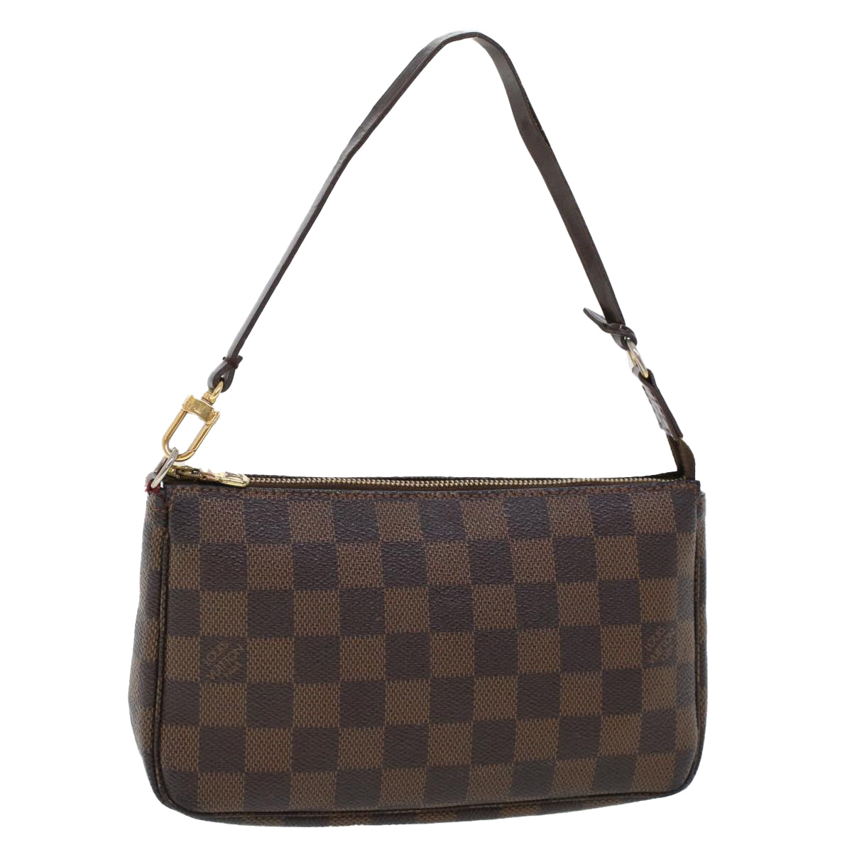 LOUIS VUITTON Damier Ebene Pochette Accessoires Pouch N41206 LV 44914