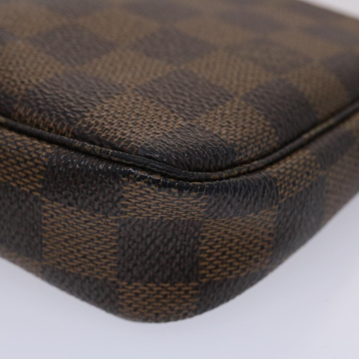 LOUIS VUITTON Damier Ebene Pochette Accessoires Pouch N41206 LV 44914
