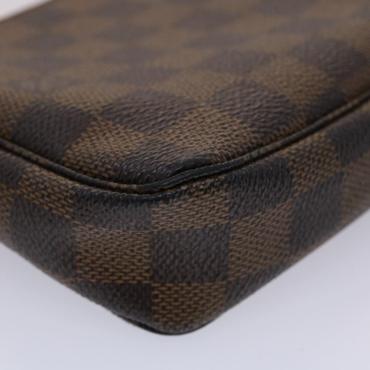 LOUIS VUITTON Damier Ebene Pochette Accessoires Pouch N41206 LV 44914
