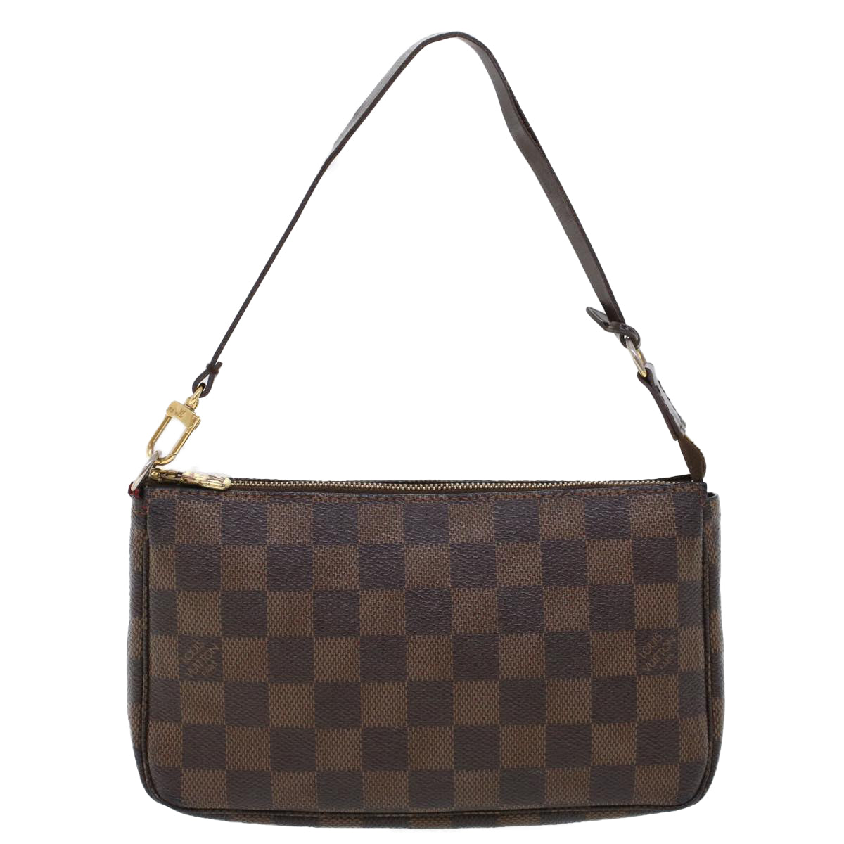 LOUIS VUITTON Damier Ebene Pochette Accessoires Pouch N41206 LV 44914