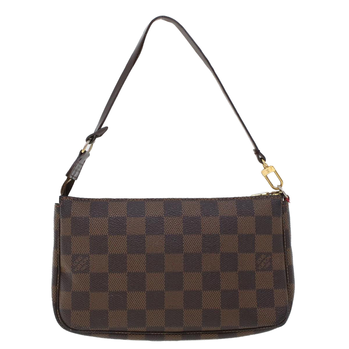 LOUIS VUITTON Damier Ebene Pochette Accessoires Pouch N41206 LV 44914