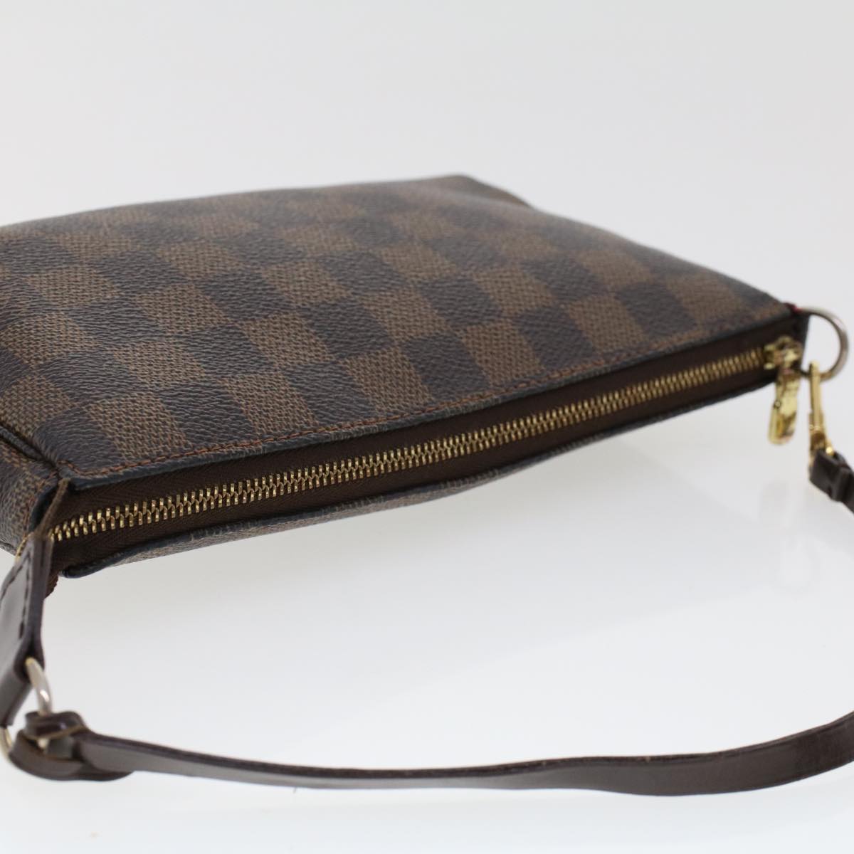 LOUIS VUITTON Damier Ebene Pochette Accessoires Pouch N41206 LV 44914