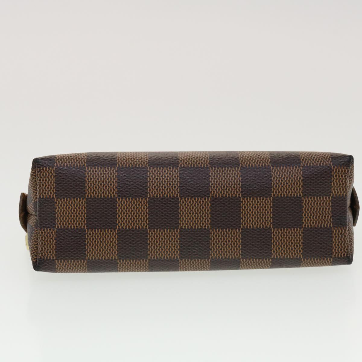 LOUIS VUITTON Damier Ebene Pochette Cosmetic PM Pouch N47516 LV 44915