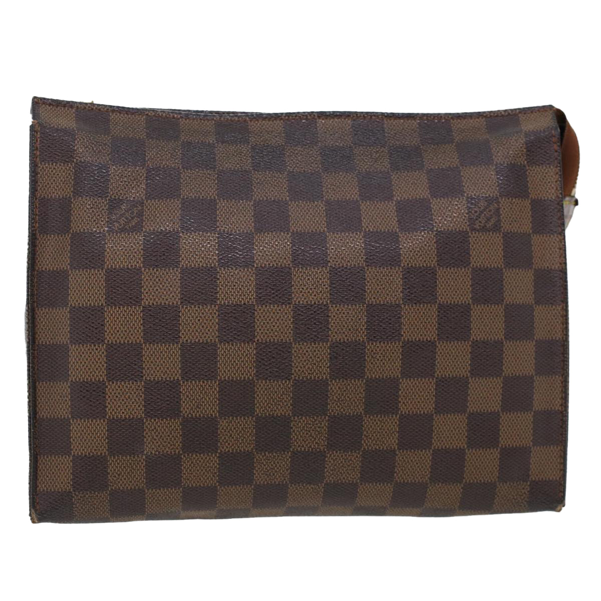 LOUIS VUITTON Damier Ebene Poche Toilette 26 Pouch N47543 LV 44916