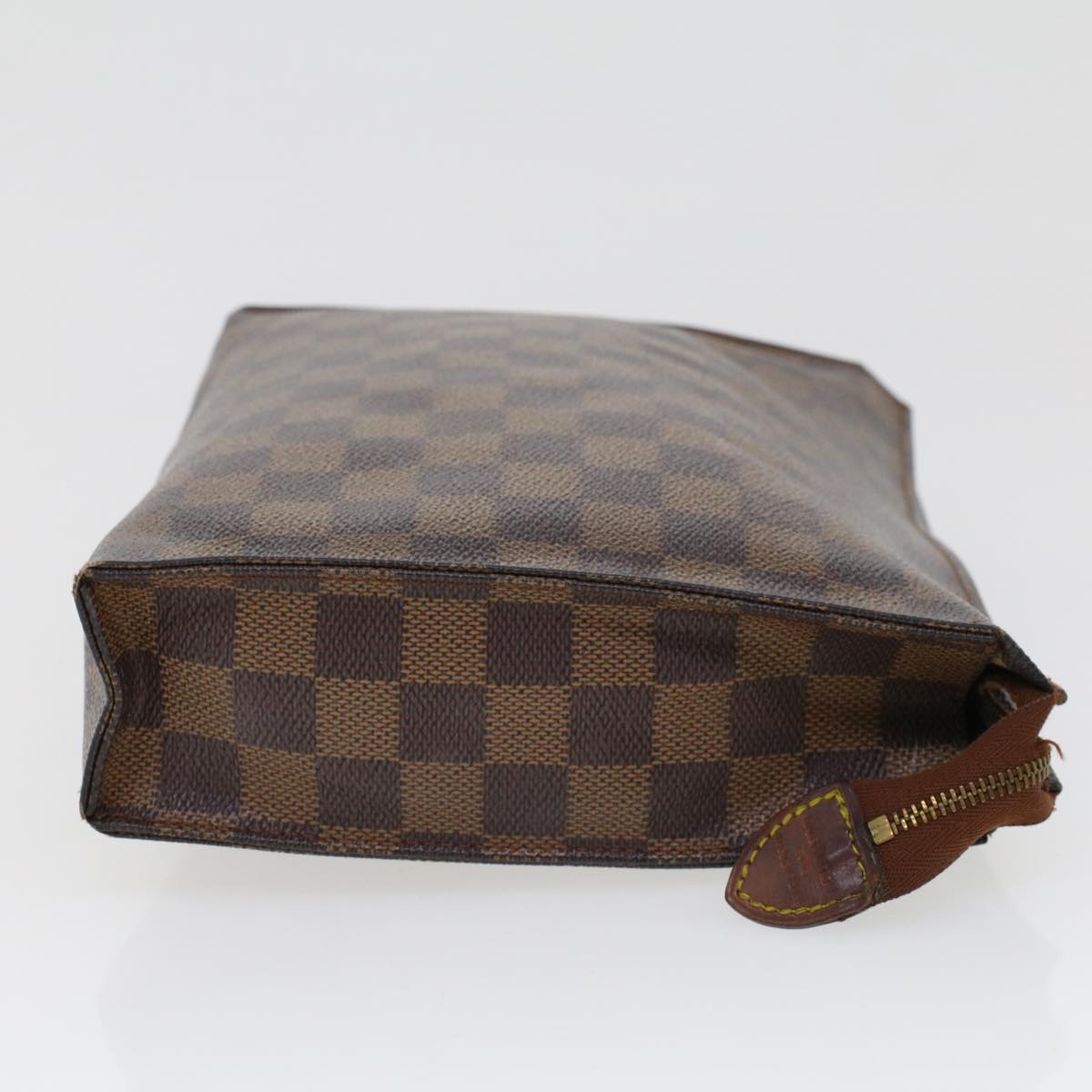 LOUIS VUITTON Damier Ebene Poche Toilette 26 Pouch N47543 LV 44916