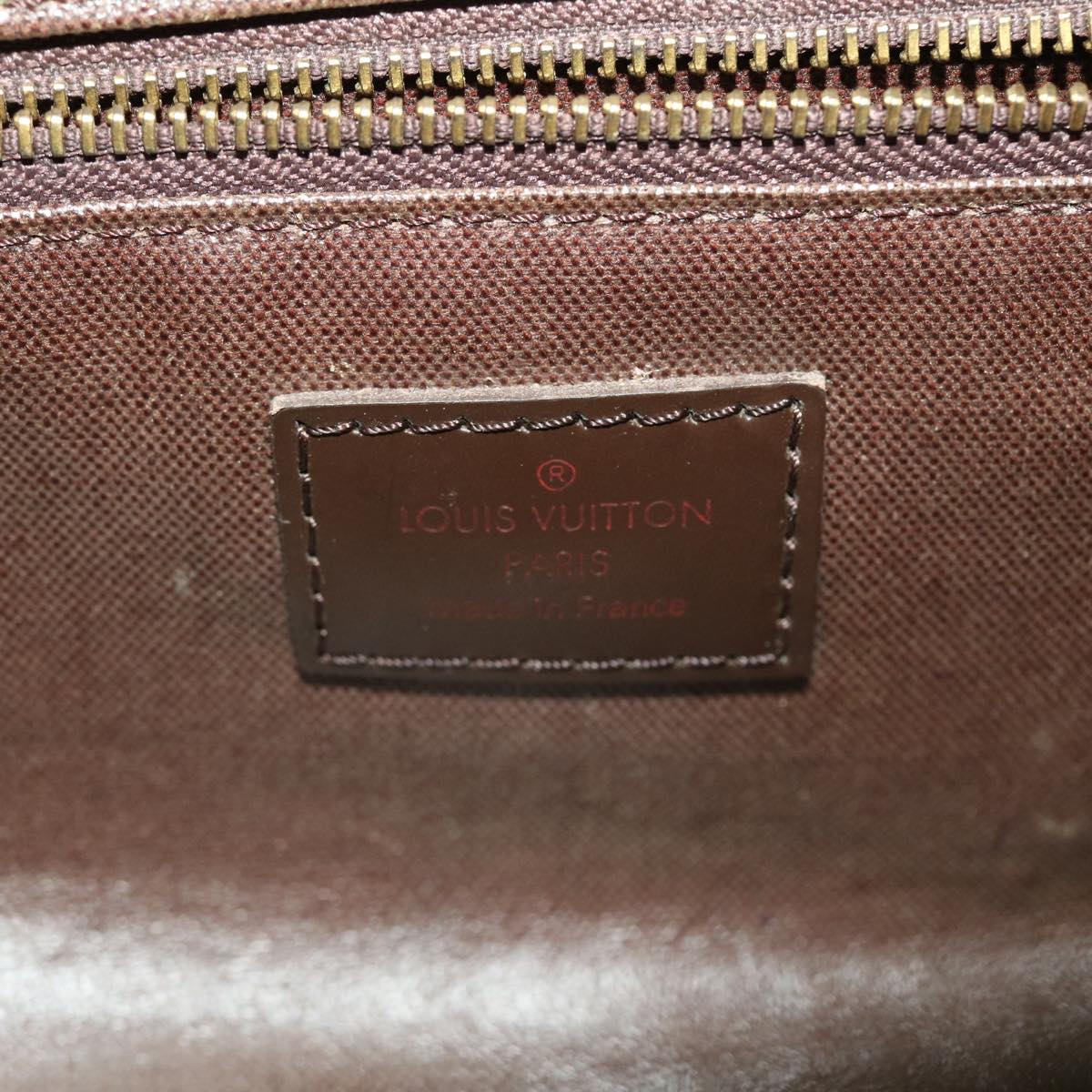 LOUIS VUITTON Damier Ebene Trousse Toilette King Size Pouch N47527 44917