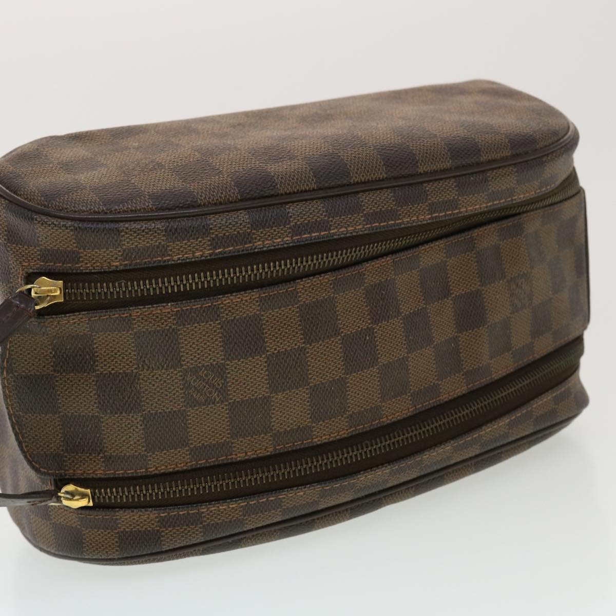 LOUIS VUITTON Damier Ebene Trousse Toilette King Size Pouch N47527 44917