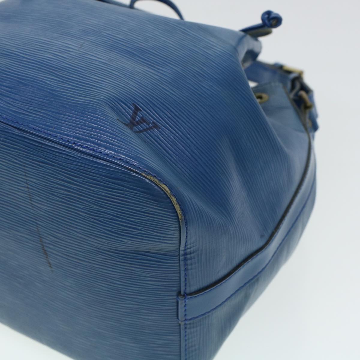 LOUIS VUITTON Epi Petit Noe Shoulder Bag Blue M44105 LV 44931
