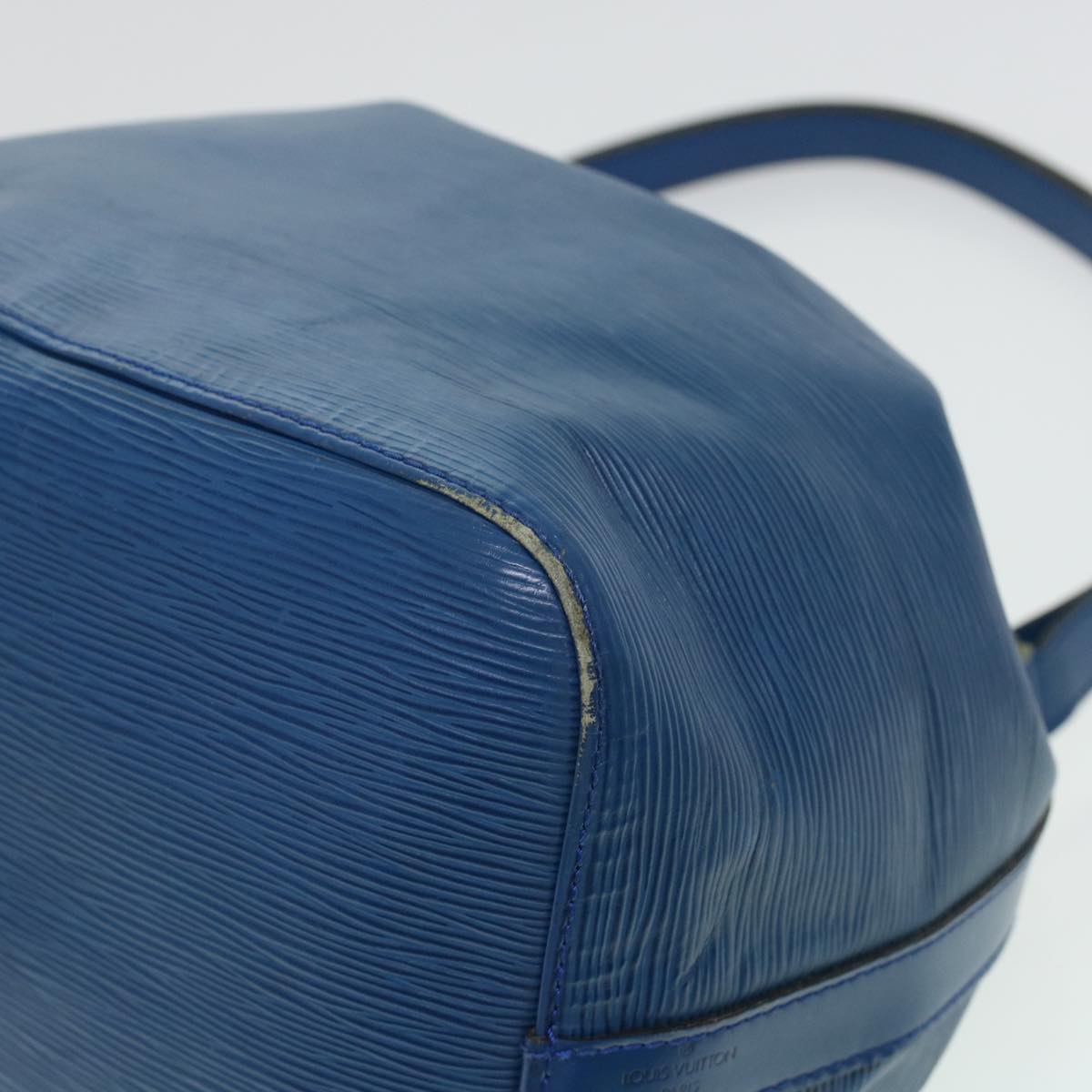 LOUIS VUITTON Epi Petit Noe Shoulder Bag Blue M44105 LV 44931