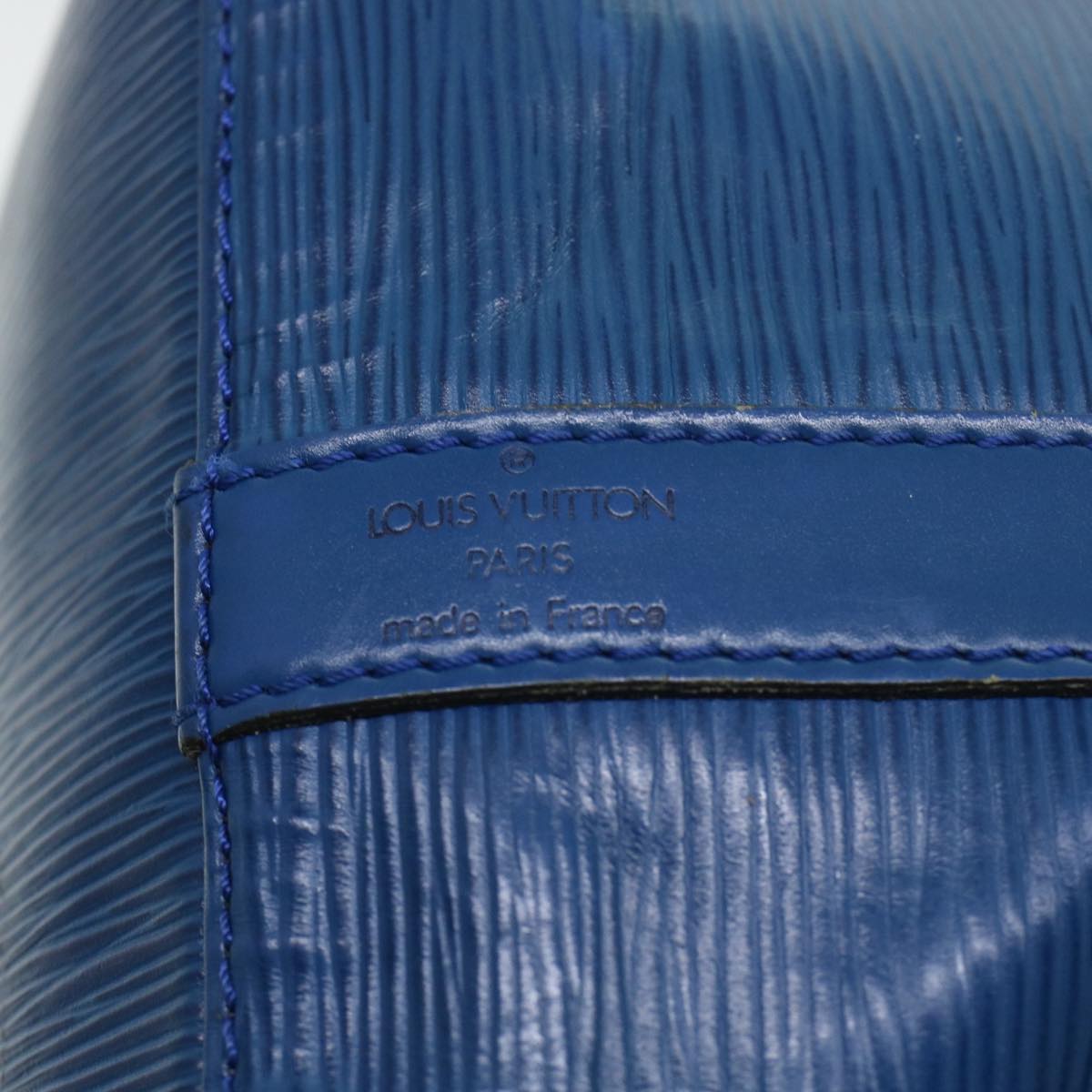 LOUIS VUITTON Epi Petit Noe Shoulder Bag Blue M44105 LV 44931