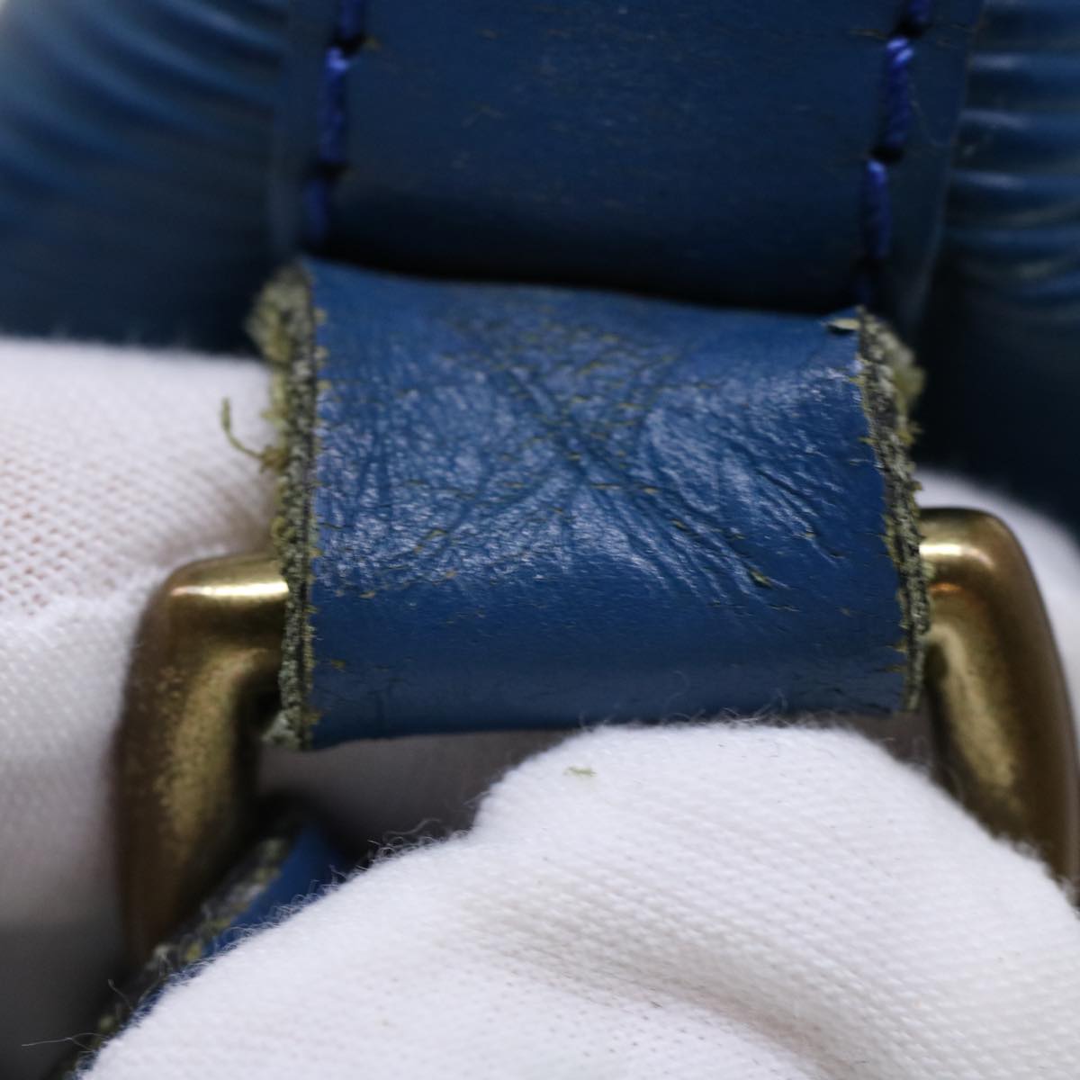 LOUIS VUITTON Epi Petit Noe Shoulder Bag Blue M44105 LV 44931