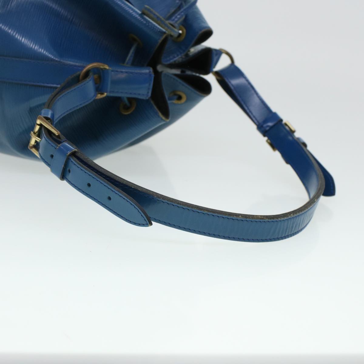 LOUIS VUITTON Epi Petit Noe Shoulder Bag Blue M44105 LV 44931