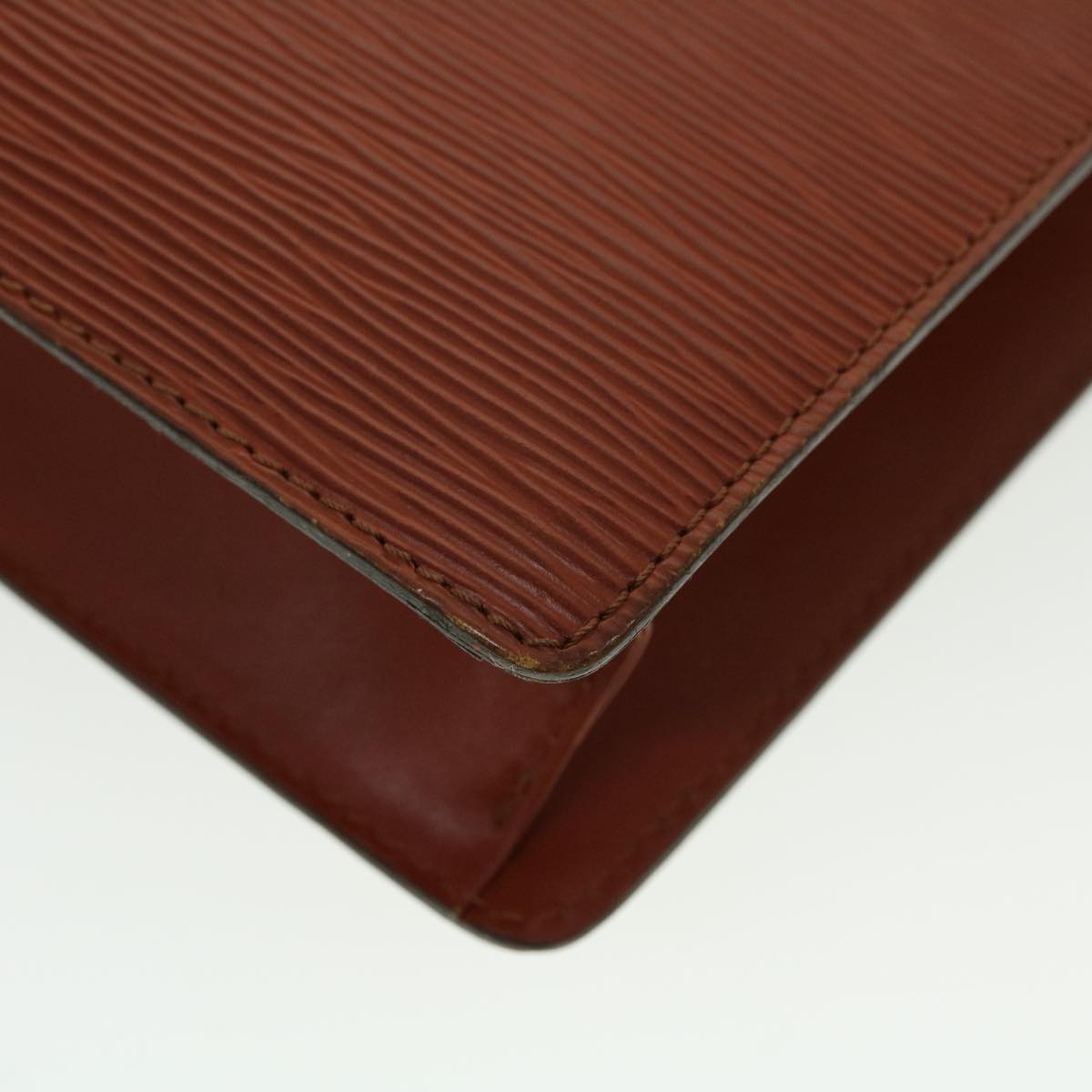 LOUIS VUITTON Epi Monceau Hand Bag Brown M52123 LV 44941