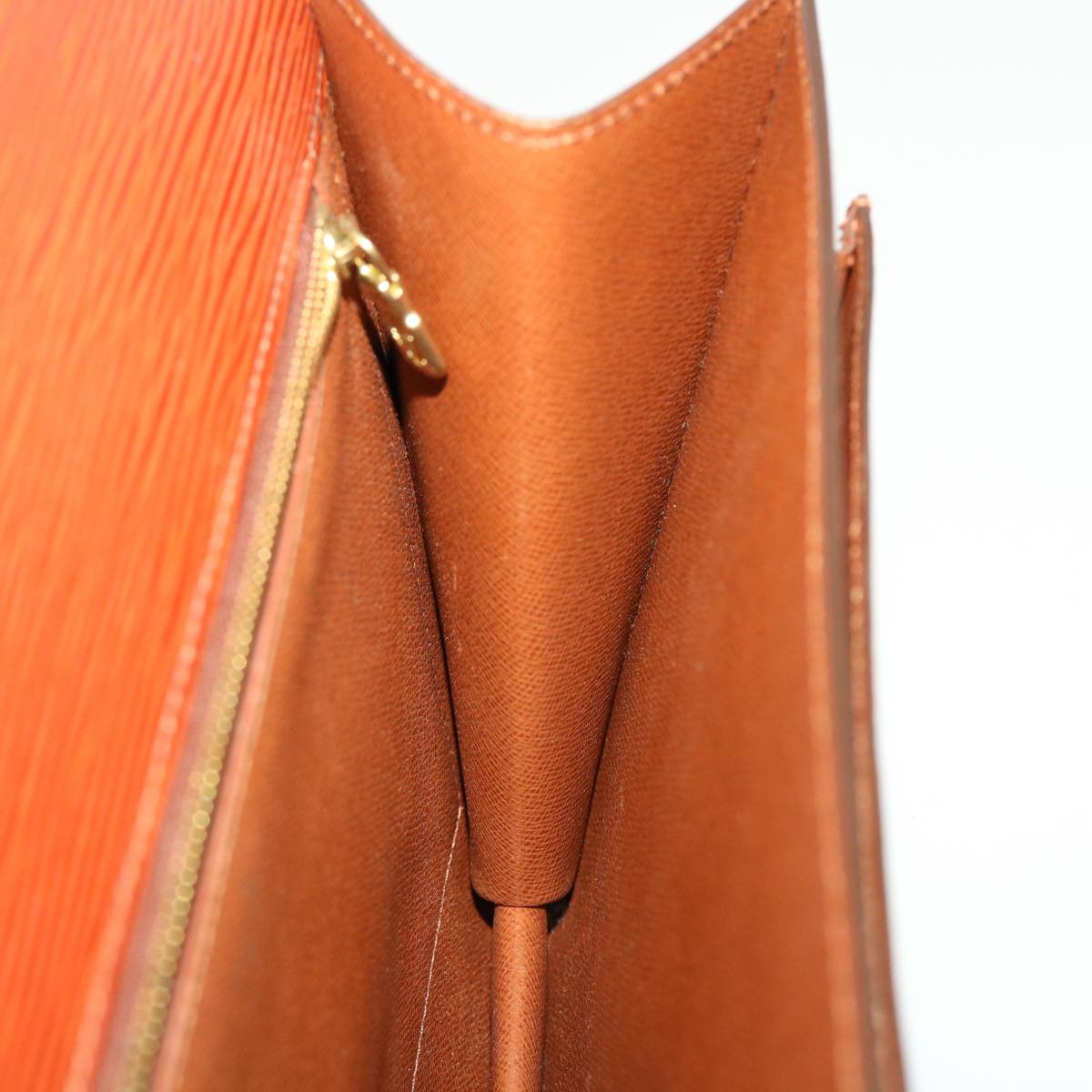 LOUIS VUITTON Epi Monceau Hand Bag Brown M52123 LV 44941